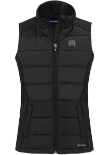 Cutter and Buck Hawaii Warriors Womens Black Evoke Vest