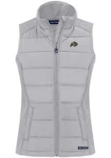 Cutter and Buck Colorado Buffaloes Womens Charcoal Evoke Vest