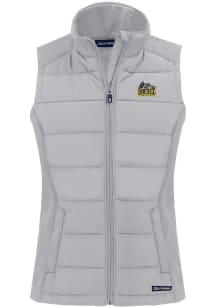 Cutter and Buck Drexel Dragons Womens Charcoal Evoke Vest