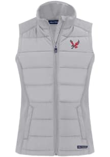Cutter and Buck Eastern Washington Eagles Womens Charcoal Evoke Vest