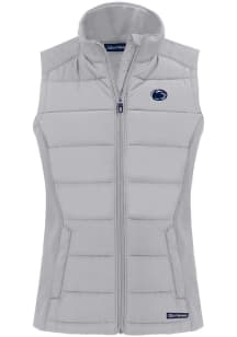 Cutter and Buck Penn State Nittany Lions Womens Charcoal Evoke Vest