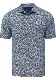 Cutter and Buck Arizona Wildcats Navy Blue Pike Flora Big and Tall Polo