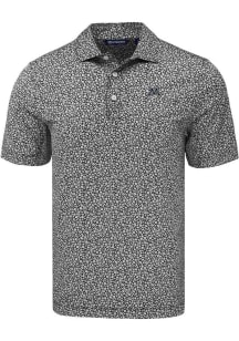 Cutter and Buck Minnesota Golden Gophers Black Pike Flora Big and Tall Polo