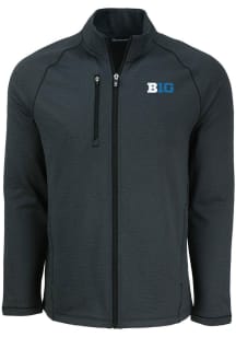 Cutter and Buck Big Ten Mens Black Pehastin Light Weight Jacket