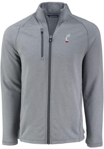 Cutter and Buck Cincinnati Bearcats Mens Grey Pehastin Light Weight Jacket