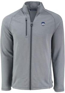 Cutter and Buck UConn Huskies Mens Grey Pehastin Light Weight Jacket