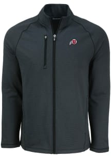 Cutter and Buck Utah Utes Mens Black Pehastin Light Weight Jacket