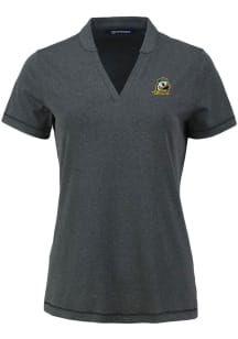 Cutter and Buck Oregon Ducks Womens Black Forge Short Sleeve T-Shirt