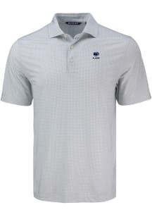 Cutter and Buck Penn State Nittany Lions Mens Grey Alumni Pike Diamond Dot Short Sleeve Polo