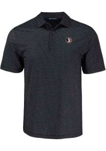 Cutter and Buck Florida State Seminoles Black Vault Shadow Check Big and Tall Polo