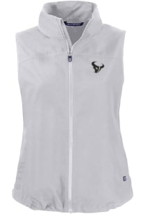 Cutter and Buck Houston Texans Womens Grey Mono Charter Vest