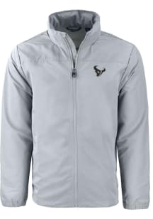 Cutter and Buck Houston Texans Mens Grey Mono Charter Eco Light Weight Jacket