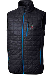 Cutter and Buck Los Angeles Angels Mens Navy Blue Rainier PrimaLoft Puffer Sleeveless Jacket