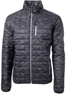 Cutter and Buck Colorado Rockies Mens Black Rainier PrimaLoft Printed Puffer Filled Jacket