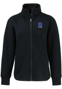 Cutter and Buck Duke Blue Devils Womens Black Alumni Roam Light Weight Jacket