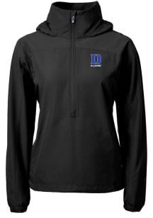 Cutter and Buck Duke Blue Devils Womens Black Alumni Charter Eco Pullover