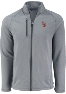 Cutter and Buck Minnesota Golden Gophers Mens Grey Vault Pehastin Light Weight Jacket