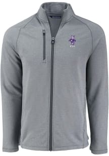 Cutter and Buck K-State Wildcats Mens Grey Vintage Pehastin Light Weight Jacket