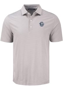 Cutter and Buck Penn State Nittany Lions Mens Grey Vault Forge Eco Fine Line Short Sleeve Polo