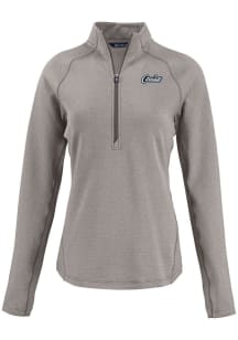 Cutter and Buck UCF Knights Womens Grey Citronaut Pehastin Qtr Zip