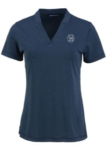 Cutter and Buck Penn State Nittany Lions Womens Navy Blue Vault Forge Short Sleeve T-Shirt
