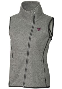 Cutter and Buck Washington Nationals Womens Grey Mainsail Vest
