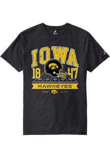 Iowa Hawkeyes Black Football All American Football No Boundaries Short Sleeve T Shirt