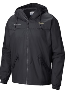 Columbia Colorado Buffaloes Mens Black Heat Seal Oroville Creek Medium Weight Jacket