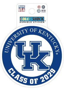 Kentucky Wildcats 3" Class of 2029 Stickers - Blue