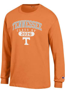 Champion Tennessee Volunteers Orange Class of 2026 Jersey Long Sleeve T Shirt