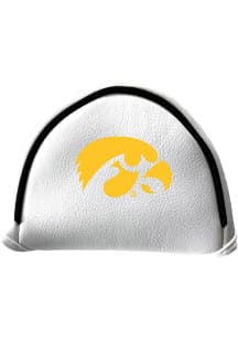 Iowa Hawkeyes White Mallet Putter Cover