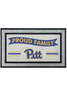 Pitt Panthers Proud Family 18x30 Door Mat