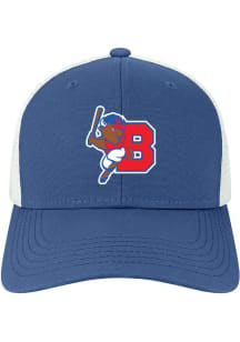Buffalo Bisons 2T Mid-Pro Structured Trucker Adjustable Hat - Blue