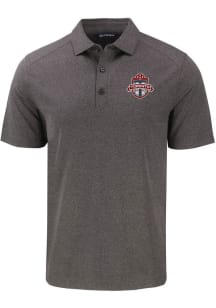 Cutter and Buck Toronto FC Mens Black Forge Recycled Short Sleeve Polo