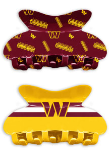 Washington Commanders Claw Set of 2 Womens Claw Clip