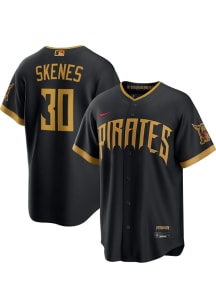 Paul Skenes Nike Pittsburgh Pirates Mens Black City Connect 2.0 Limited Baseball Jersey