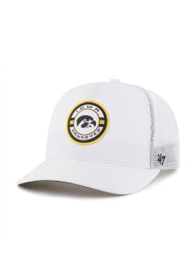 47 Iowa Hawkeyes Brrr Strand Trucker Adjustable Hat - White