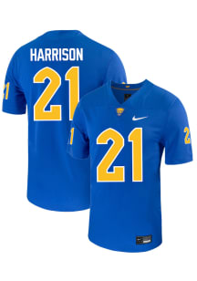 Shadarian Harrison Pitt Panthers Youth Blue Nike NIL Name And Number Football Jersey