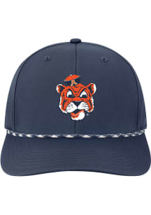 Auburn Tigers Back Nine Adjustable Hat - Navy Blue
