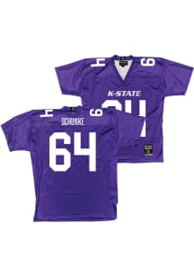 Navarro Schunke   K-State Wildcats Purple NIL Purple Football Jersey