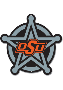 Oklahoma State Cowboys Steel Logo Magnet