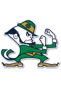 Notre Dame Fighting Irish 12 Steel Logo Sign - Green