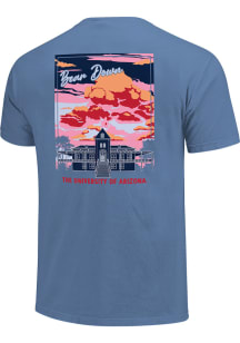 Arizona Wildcats Womens Light Blue Sunkissed Skies Short Sleeve T-Shirt