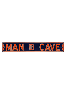 Detroit Tigers 6x36 Man Cave Street Sign - Navy Blue