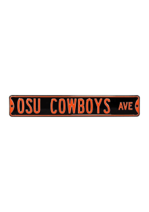 Oklahoma State Cowboys Black Sign - Black
