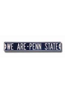 Penn State Nittany Lions Navy We Are Street Sign - Navy Blue
