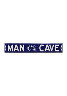 Penn State Nittany Lions 6x36 Man Cave Street Sign - Navy Blue