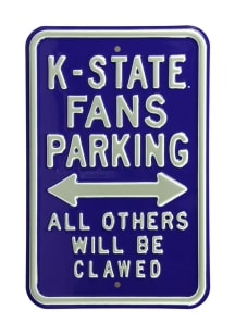 K-State Wildcats All Other Fans Clawed Sign - Purple