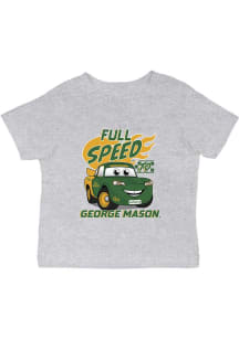 Vive La Fete George Mason University Infant Full Speed Short Sleeve T-Shirt Grey