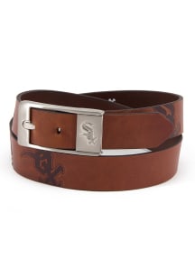 Chicago White Sox Leather Brandish Mens Belt